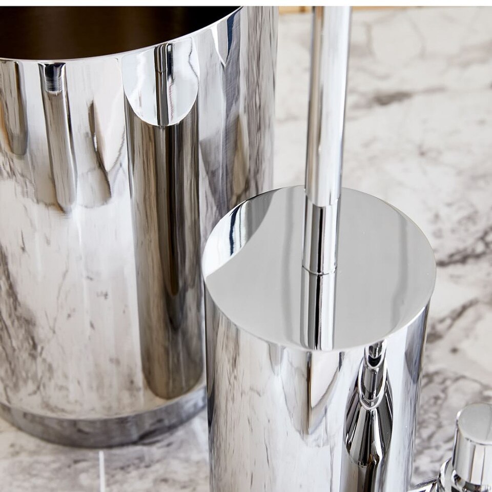 Caspian Metal Bath Accessories West Elm Australia